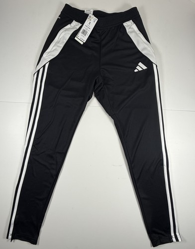 Adidas Tiro 24 Men's Pants S Black White Striped Stretch Athletic Training NEW - Picture 4 of 10