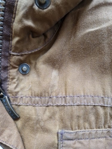 Vintage Damen Barbour Flyweight Wax Utility Jacke UK14 - Bild 7 von 12