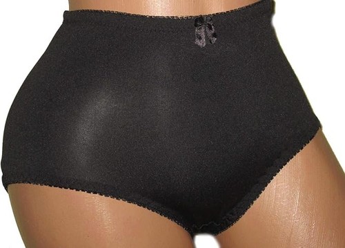 6 12 Plain HOT SEXY High Waist Briefs Panties Beauty Underwear #699 S~XXL - Picture 2 of 4