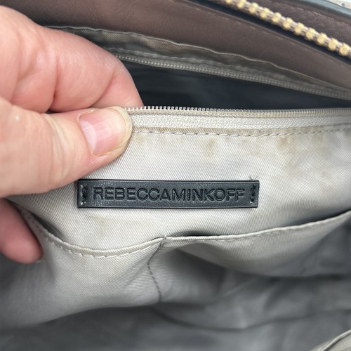 Rebecca Minkoff Damen Bree Medium Top Zip Umhängetasche strukturiertes genarbtes Leder - Bild 7 von 11