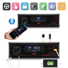 Autoradio Mit DVD Player MP3 USB Bluetooth FM AUX Eingang Radio Single 1 DIN CD