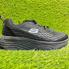 Skechers Max Cushioning Elite Womens Size 8 Black Slip Resistant Work Shoes