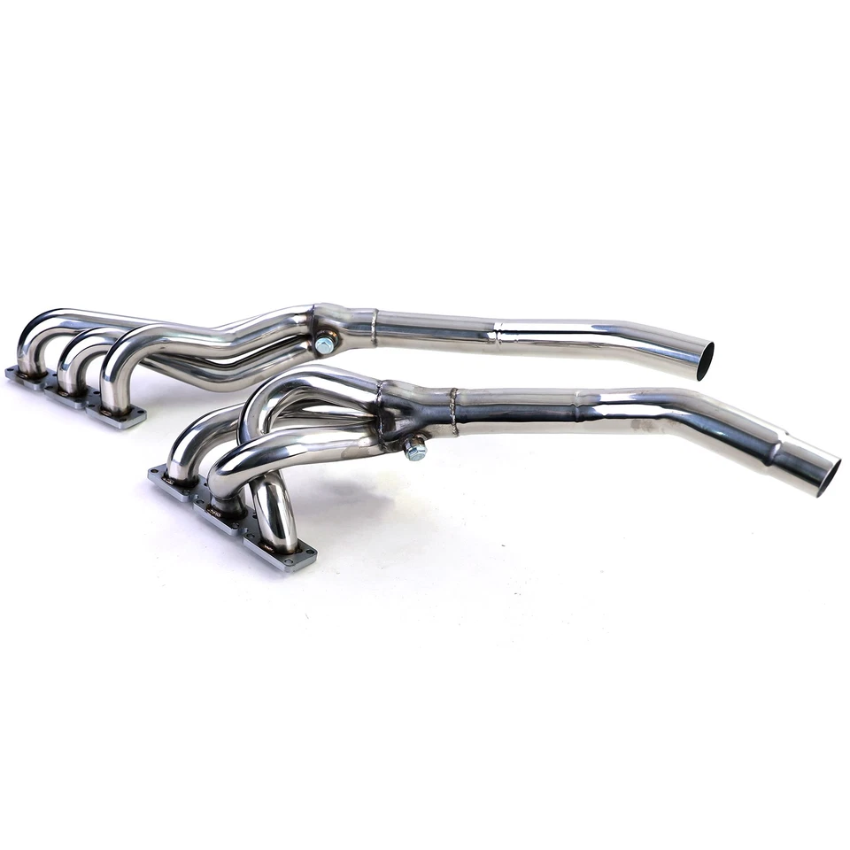 Colector de compartimento de carreras de acero inoxidable para BMW Serie 5 E34 520i 24V + 525i 24V M50 - Imagen 2 de 4