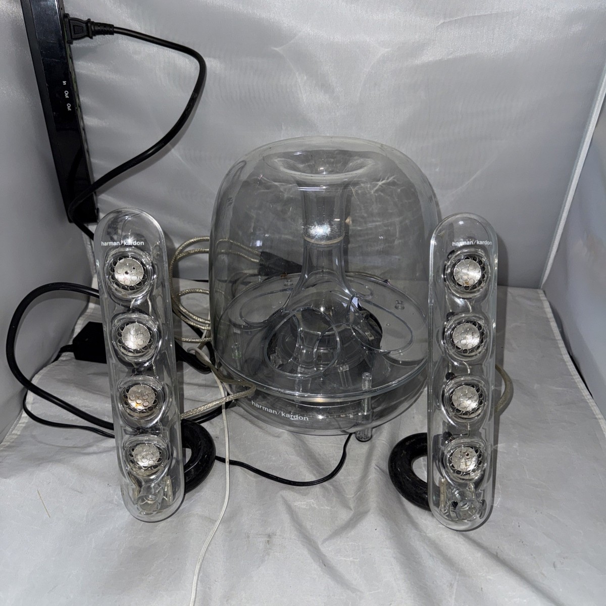 スピーカー・ウーファー harman/kardon SOUNDSTICKS WIRELESS Harman Kardon SoundSticks 4 | Bluetooth Speaker System