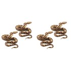 4 Stück Halloween High Simulation Python Modell Spielzeug Scary Trick Prop