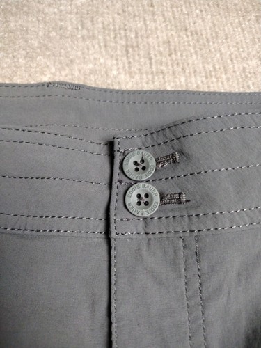 Eddie Bauer Pants Womens Size 14 Gray Capri Outdoor Hiking Casual - Picture 5 of 17