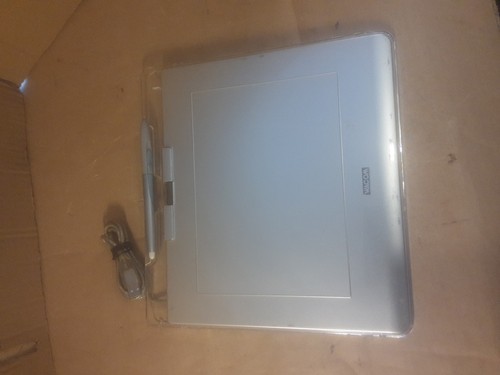 Wacom CTE-640 Drawing Design Digital Art Pad Tablet Silver Graphics USB Pen Case - Afbeelding 3 van 7