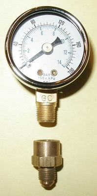 #ad Oil Burner Fuel Pressure Test Gauge Compatible with Beckett Suntec Webster ... $53.68