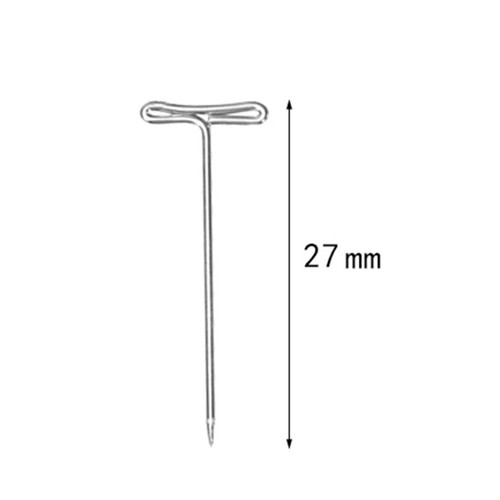 300 Stück 27mm Perücke Machen Set Edelstahlperücke T mit Kunststoffkarton für - Bild 2 von 12