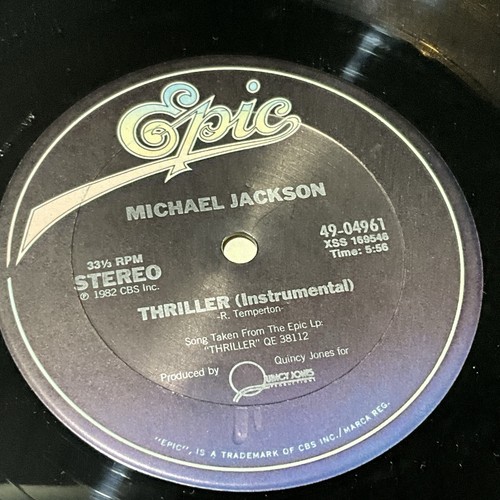 Michael Jackson - THRILLER - 12" - 1982 -84 VINYL LP RECORD TESTED - Picture 5 of 8