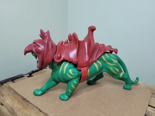 100% Complete 1982 Battle Cat MOTU He-Man Masters of the Universe Vintage Mattel
