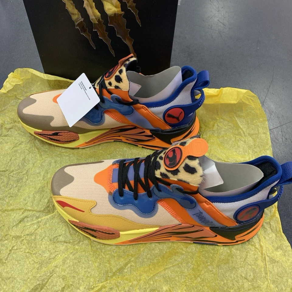 Puma Rs-xt3ch Thundercats Edición Especial Limitada Talla 10.5 Con Piel Sintética Naranja Foto 3 de 4