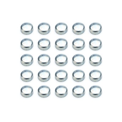 Pioneer EPC-144-25, Set of 25 Zinc Steel Expansion Plugs 11/16 25Pk Deep Cup Sty - Picture 1 of 9