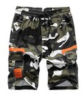 Kids Camo Cargo Shorts Boys Pull On Military Summer Camouflage Bermuda Shorts...