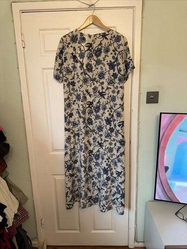 Max Mara Silk Dress 14 New Con - Picture 5 of 15