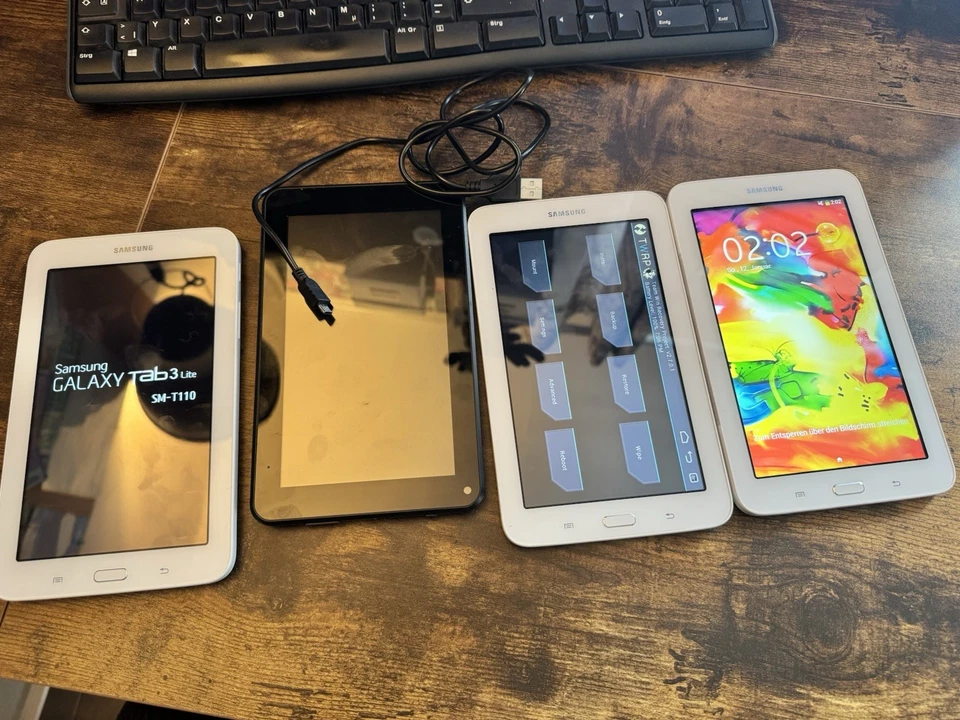 4 Stück samsung galaxy Tab 3 Display Defekt 2 Tablets - Bild 4 von 4