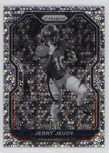 2020 Panini Prizm Variation No Huddle SP (Negative) Jerry Jeudy #314 Rookie RC