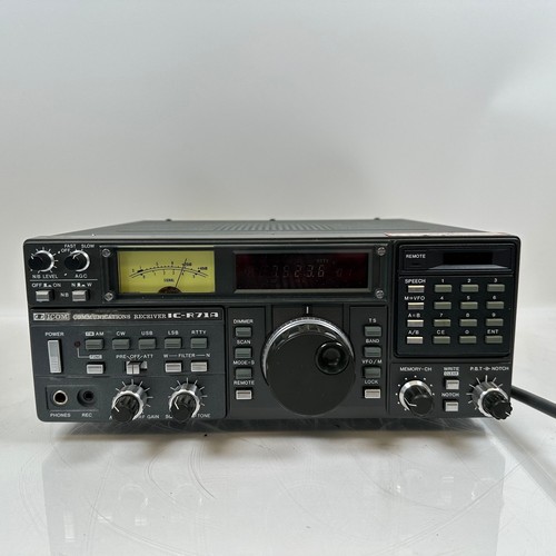 Icom IC-R71A Receiver Shortwave Ham AM SSB CW Communications Receiver w/ Box - Picture 3 of 13