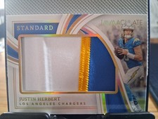 2023 Panini Donruss Justin Herbert Immaculate Collection 09/10