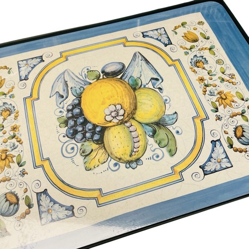 Metropolitan Museum of Art "Swiss Tile" Tischsets von Jason 11" x 17" 4er Set - Bild 2 von 7