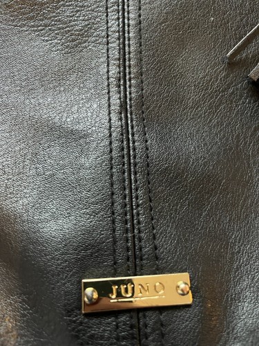 Womens Juno Black Bag medium shoulder straps - Picture 3 of 20