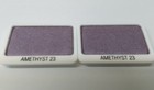 2 Elizabeth Arden Beautiful Color Eye Shadow .09 oz Tester Refill Amethyst 23