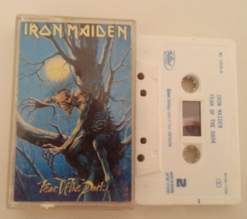 IRON MAIDEN fear of the dark ISRAEL ISRAELI cassette - Picture 2 of 3