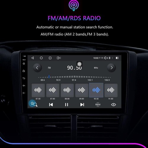 10.2" CarPlay Android 12 Car Stereo Radio for Ford Explorer 11-19 GPS Carplay - Picture 11 of 24