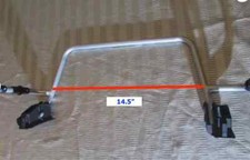 Gear BOB Single Jogging Stroller ADAPTER FRAMê ONLY fits Chicco Infant Car Seats