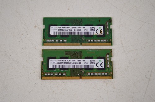 Pair SK Hynix 4GB 1Rx16 PC4-2400T Laptop RAM Memory HMA851S6AFR6N-UH TESTED! - 第 3/4 張圖片