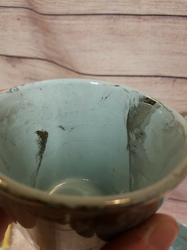 3 VTG SASCHA BRASTOFF CALIFORNIA USA SURF BALLET BLUE TURQUOISE SILVER CUPS MCM  - Picture 12 of 12