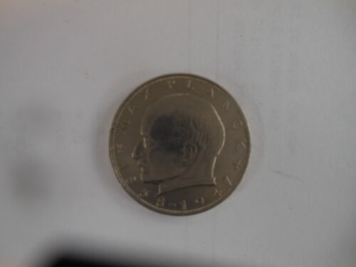 Vintage Coin 2 Deutschemark Max Planck 1858-1947 Coin 1963