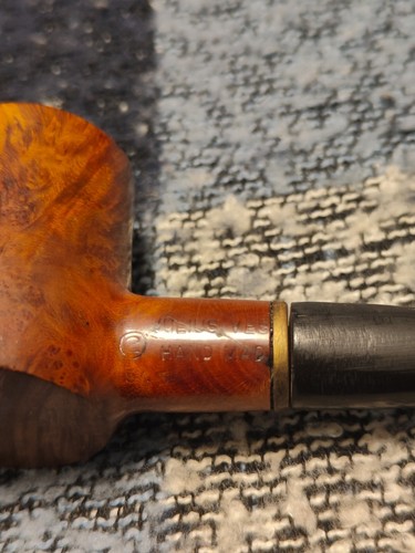 Julius Vesz wood pipe #545 circle 2 handmade Canada - Picture 5 of 7