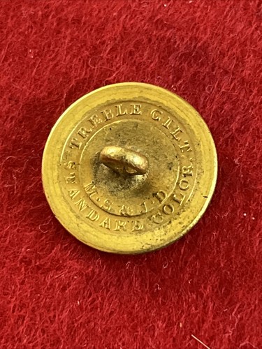 Gilt Button For Mid Lancashire Coursing Club. 22mm. MS & JD Backmark. 19th C. - Picture 3 of 3