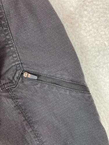 Pantalones Cortos Impermeable Para Hombre 38 Gris Frente Plano Elastizados Desgarro Aire Libre Peces Trabajo - Imagen 7 de 18