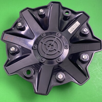 Moto Metal Wheel Flat Black Rim Hub Cover Center Cap HT 005