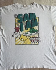 Rare Vintage 90s Dr Suess Sam I Am Promo T Shirt