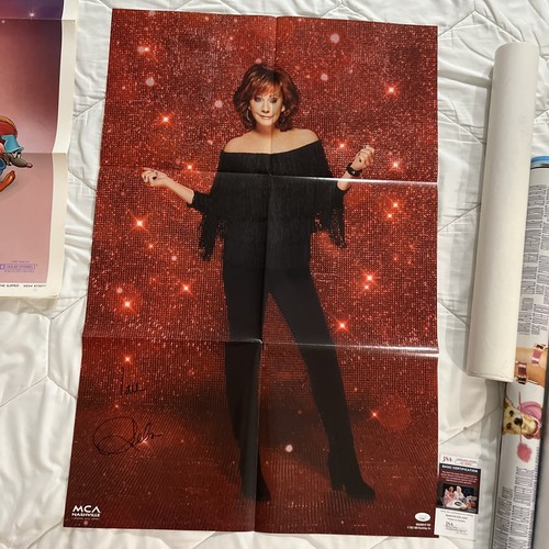 Reba McEntire Revived Remixed Revisited Record LP Boxset Signed Poster JSA COA - Picture 9 of 11