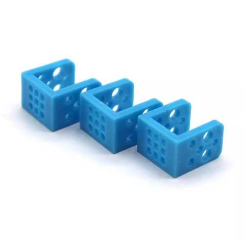 ABS Plastic Bracket U Shape Mount Base 2mm 3mm for Shaft Motor RC Model Toy DIY - Picture 3 of 6