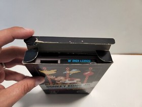 Donkey Kong Jr. (Nintendo, 1986) NES Black Box Complete Hangtab No Code 5 Screw