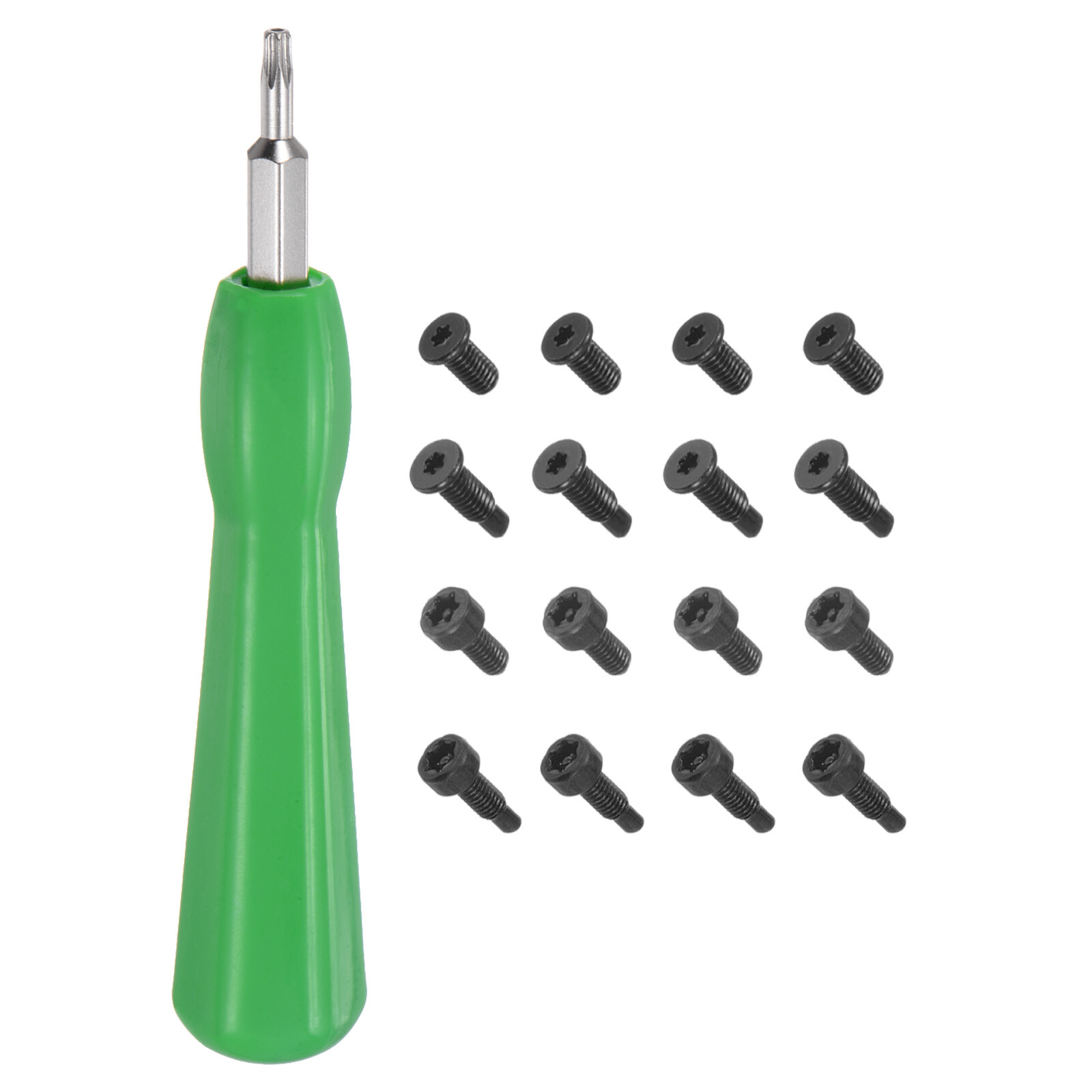 Ring Doorbell Kit with T6 T15 Torx Bits & 20pc Green Screws-image
