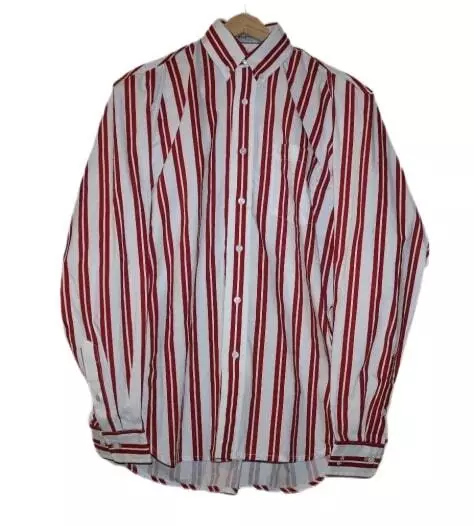 Balenciaga oversized hotsell striped shirt