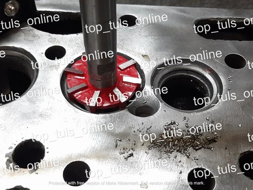 LEYLAND DOST 1.5L 70 HP DIESEL TDCR PICKUP VALVE SEAT CUTTER KIT CARBIDE TIPPED - Foto 4 di 6