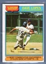 1976 Topps #4 Dave Lopes  EX-MT  GOSB1