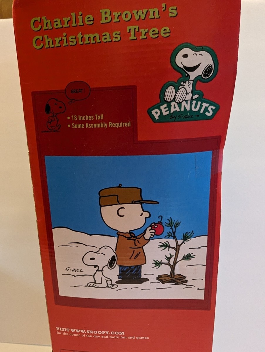 VTG Peanuts Charlie Brown Christmas Tree 18