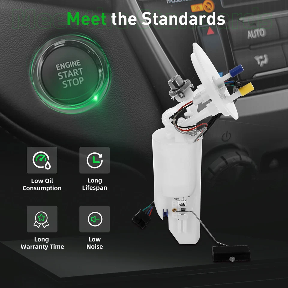 Conjunto de bomba de combustible de 2,5 L apto para Chrysler Cirrus Dodge Stratus 1995 1996 1997 Foto 3 de 4