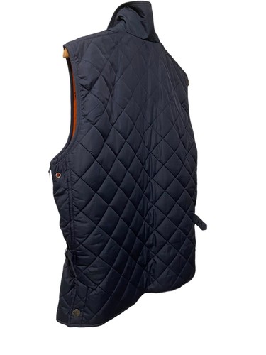 Chaqueta de abrigo doble 2 en 1 para hombre GANT azul talla grande con forro de chaleco extraíble - Imagen 12 de 24