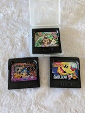 Sega Game Gear - Taz-Mania - pac-man - Sonic Spinball