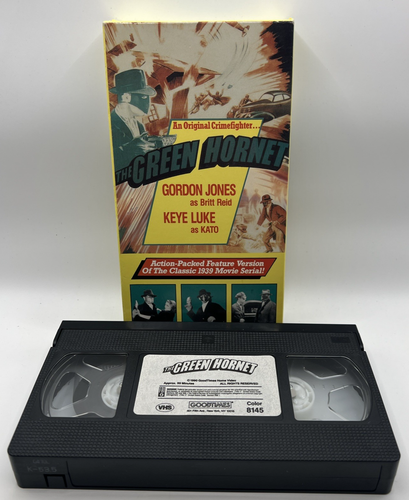 The Green Hornet VHS Video Tape Gordon Jones Keye Luke 1939 Edition - Foto 5 di 5