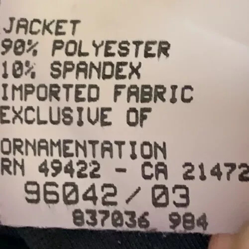 Scott McClintock Velvet cardigan Jacket Womans Size Medium Black Long Sleeve - Picture 10 of 11